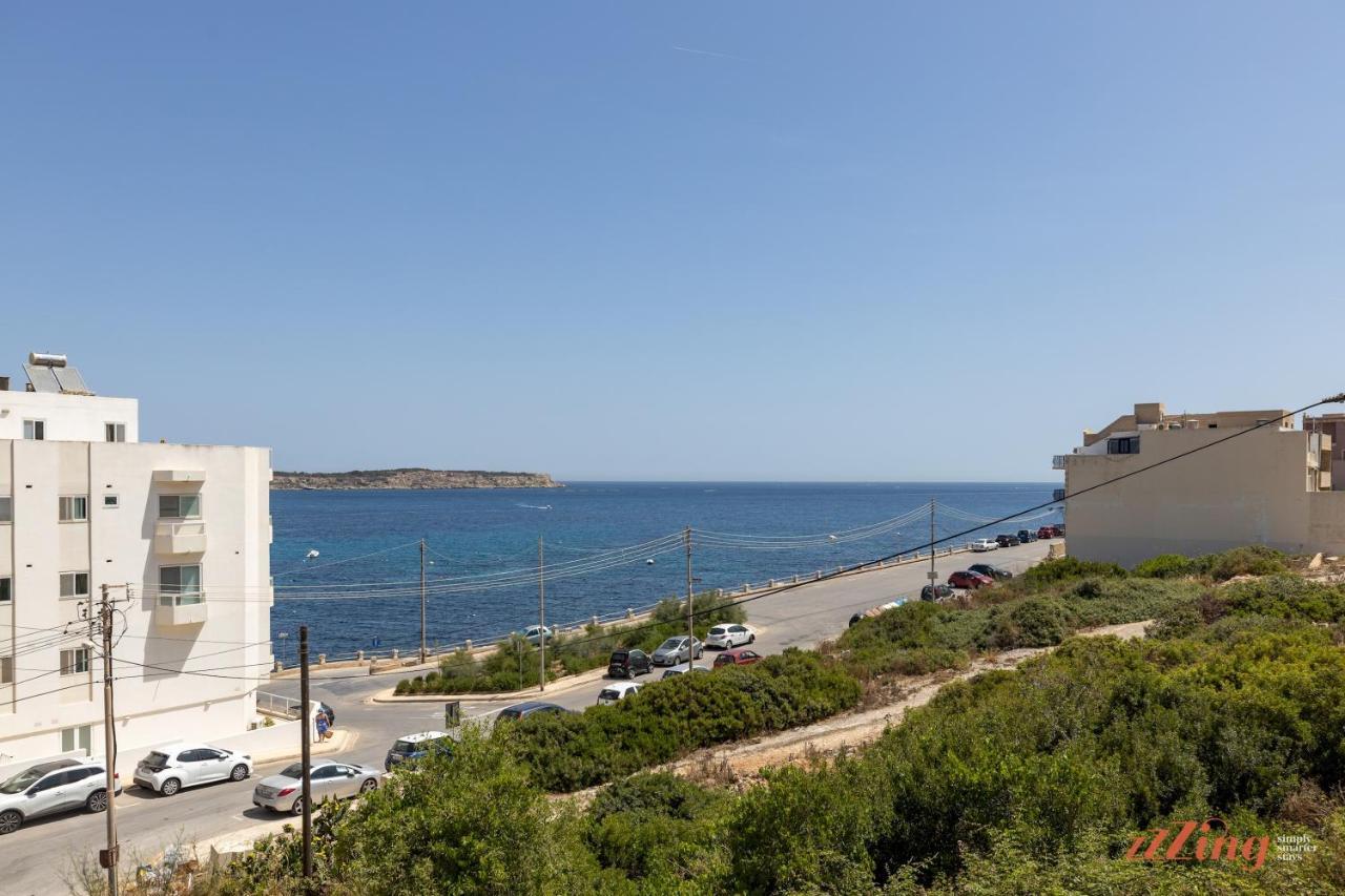 Seaview 2 Bedroom Beach Apartment Is-Sellum Exteriör bild